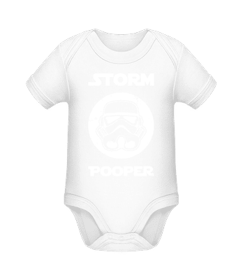 Storm Pooper - Bio body pro děti - Bílá - Napřed