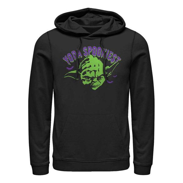 Aperçu: Star Wars - Yoda Spooky - Unisex Sweat à capuche - Noir - Devant