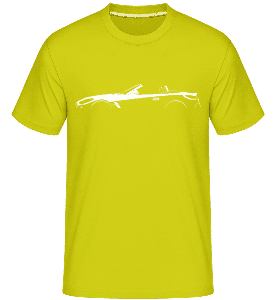 Preview: 'BMW Z4 G29' Silhouette -  Shirtinator Men's T-Shirt - Lime - Front