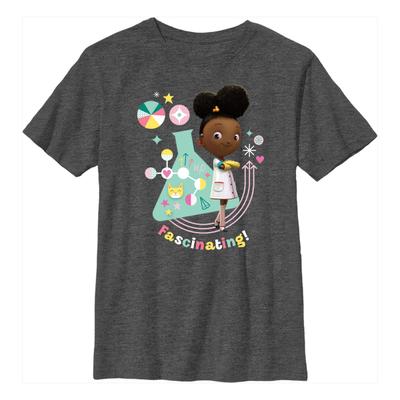 Netflix - Ada Twist Scientist - Ada Twist Fascinating Science - Kids T-Shirt - Heather anthracite - Front