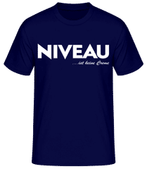 Niveau Ist Keine Creme · Männer Basic T-Shirt