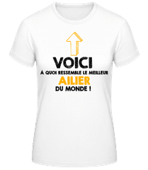 Le Meilleur Ailier Du Monde · T-shirt femme B&C