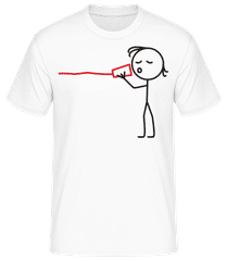Ligne téléphonique homme · T-shirt standard Homme