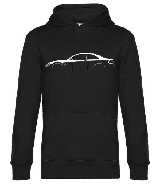 Preview: 'Mercedes-Benz CLK 63 AMG' Silhouette - Men’s Standard Hoodie - Black - Front