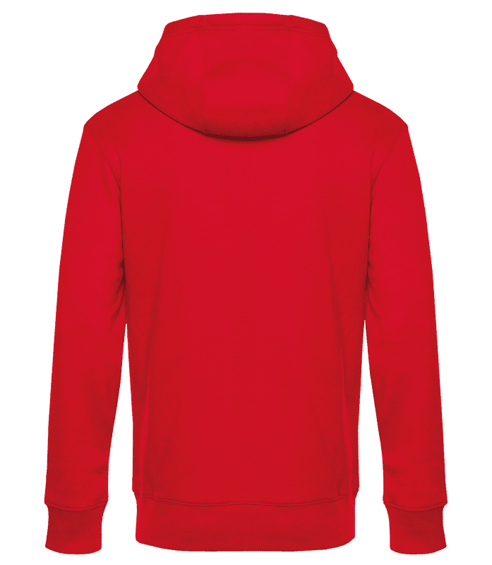 Vorschau: Männer Standard Sweatjacke - Rot - Hinten
