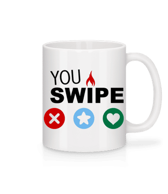 Your Choice - Mug en céramique blanc - Blanc - Devant