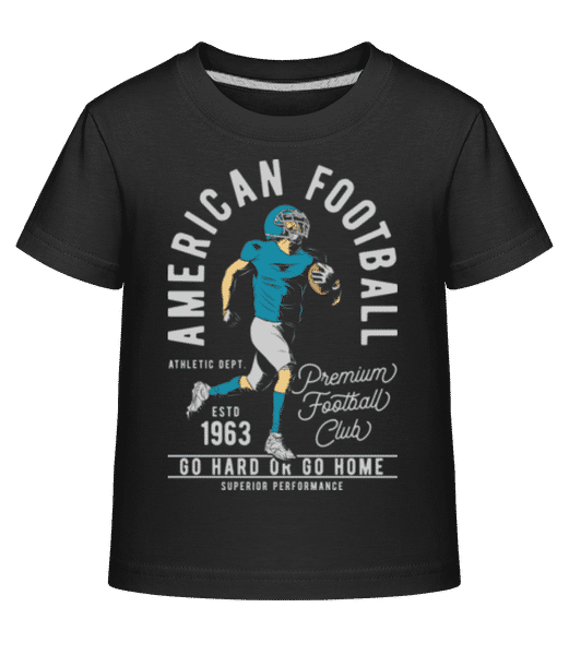 Aperçu: American Football - T-shirt shirtinator Enfant - Noir - Devant