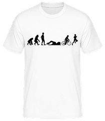 Evolution Of Triatlon · Men's Basic T-Shirt