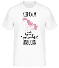 Be My Personal Unicorn Pink · Männer Basic T-Shirt