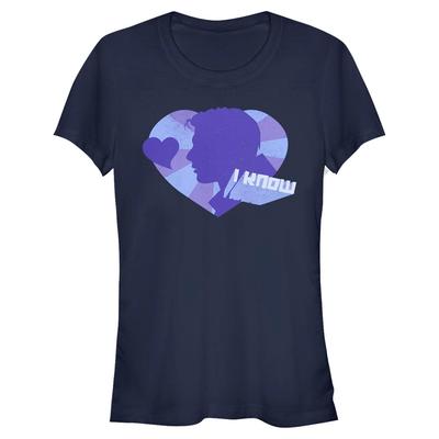 Star Wars - Han Solo Know Sil - Women's T-Shirt - Navy - Front