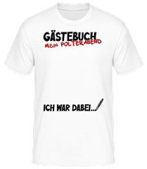 Gästebuch Polterabend · Männer T-Shirt B&C