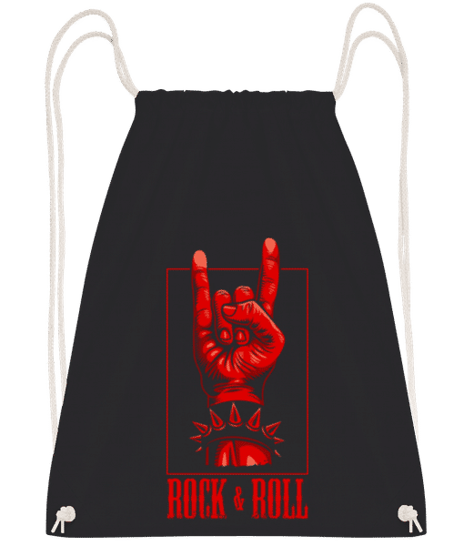 Aperçu: Rock And Roll - Sac à dos sport - Noir - Devant