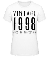 Vintage 1998 Aged To Perfection · T-shirt femme B&C