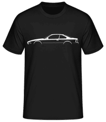 'BMW 8 Series E31' Silhouette · Pánské basic tričko