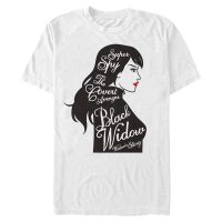 Marvel - Avengers - Black Widow Super Spy - Men's T-Shirt - White - Front