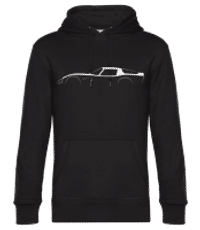 'Alfa Romeo Giulia TZ2' Silhouette - Sudadera estándar para hombre - Negro - delante