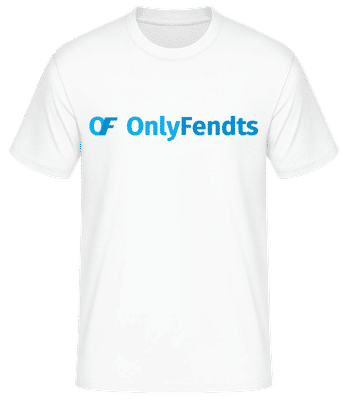 Only Fendts - T-shirt standard Homme - Blanc - Devant
