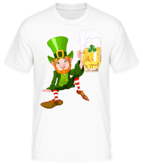 Irish Beer Logo Man · Männer Basic T-Shirt