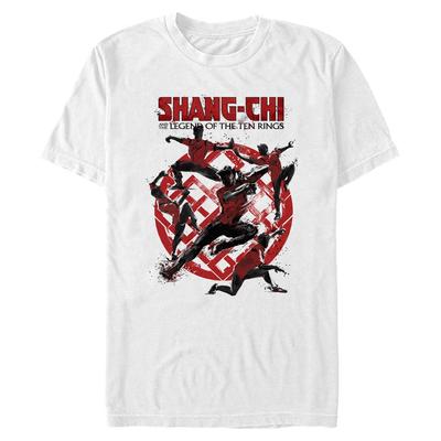 Marvel - Shang-Chi - Shang-Chi Crane Fist Empi Kata - Pánské Tričko - Bílá - Napřed