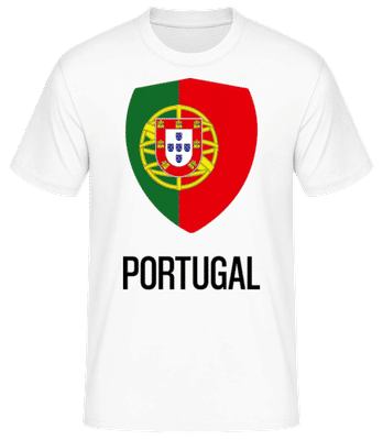 Portugal - T-shirt standard Homme - Blanc - Devant
