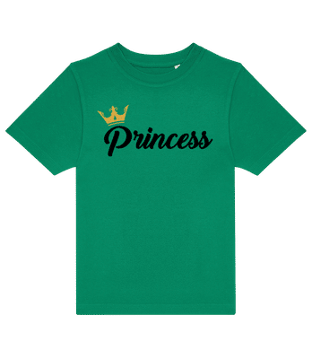 Princess - Kids B&C T-Shirt - Kelly green - Front