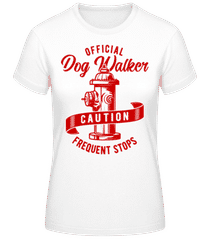 Official Dog Walker · Women's B&C T-Shirt