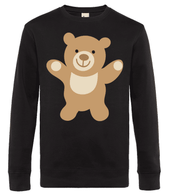 Children's Comic - Bear Hell - Sudadera estándar para hombre - Negro - delante
