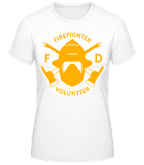 Firefighter Volunteer · Frauen T-Shirt B&C