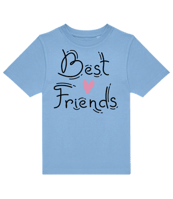 Best Friends - Kids B&C T-Shirt - Light blue - Front