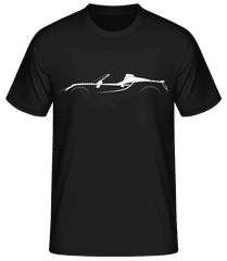 &#039;Alfa Romeo 4C Spider&#039; Silhouette · Camiseta básica para hombre