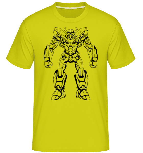 Aperçu: Aperçu Du Transformateur 3 -  T-Shirt Shirtinator homme - Citron vert - Devant