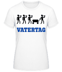 Vatertag Bollerwagen · Frauen T-Shirt B&C