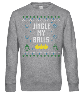Jingle My Balls - Men's standard sweatshirt - Heather grey - Front