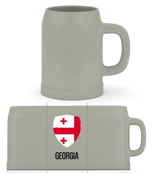 Aperçu: Georgia - Chope de bière - Gris - Devant