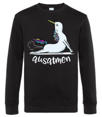 Ausatmen Einhorn Yoga · Männer Standard Pullover
