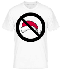Christmas Forbidden - Männer T-Shirt B&C - Weiß - Vorne
