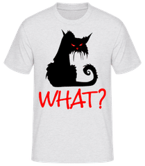 What · Männer Basic T-Shirt