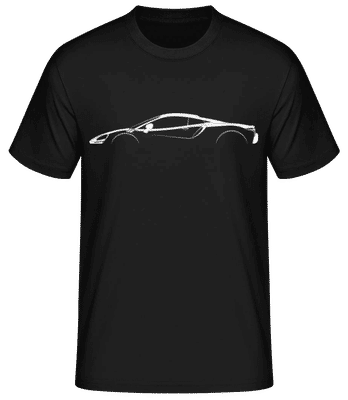 'McLaren Artura' Silhouette - Men's Basic T-Shirt - Black - Front