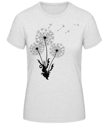 Dandelion Comic - Women's Basic T-Shirt - Heather grey - Front
