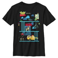 Pixar - Toy Story - Gruppe ToyStory Bit - Kinder T-Shirt