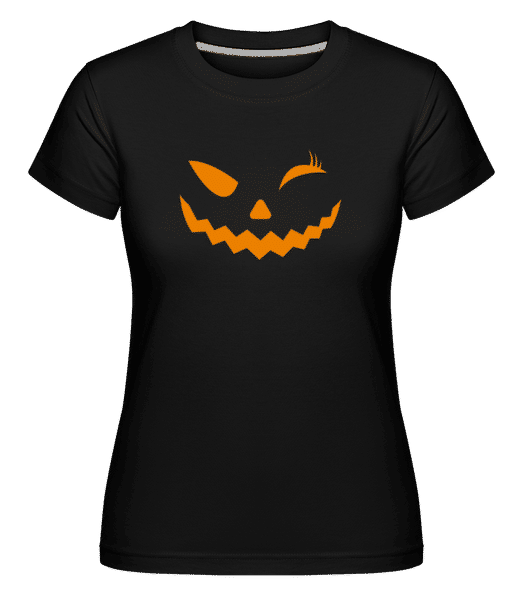 Aperçu: Rire Kuerbis -  T-shirt Shirtinator femme - Noir - Devant