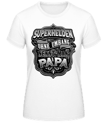 Superhelden Papa · Frauen T-Shirt B&C