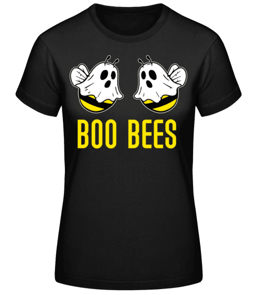 Aperçu: Boo Bees - T-shirt standard Femme - Noir - Devant