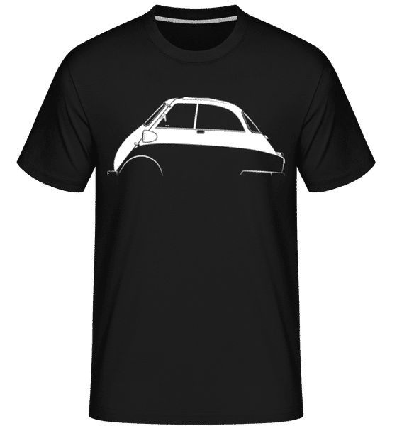 'BMW Isetta' Silhouette -  T-Shirt Shirtinator homme - Noir - Devant
