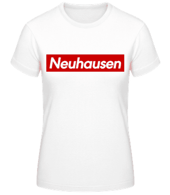 Neuhausen - Frauen T-Shirt B&C - Weiß - Vorne
