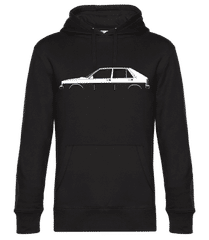 'Lancia Delta HF' Silhouette · Männer Standard Hoodie