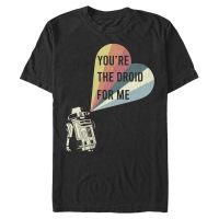 Star Wars - R2-D2 Droid For Me - Men's T-Shirt - Black - Front