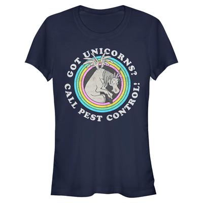 Pixar - Onward - Unicornio Are People Too - Mujeres Camiseta - Marino - delante