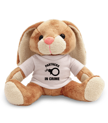 Partners In Crime - Bunny - White - Front