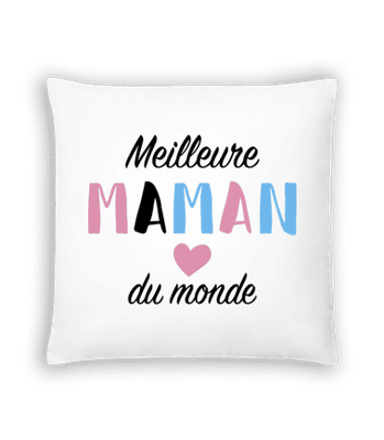 Meilleure Maman - Coussin - Blanc - Devant